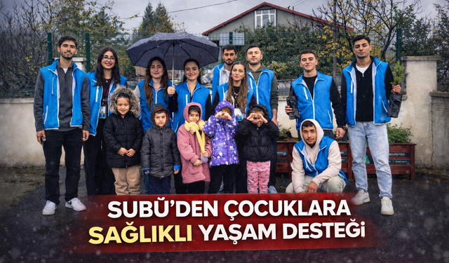 SUBÜ’den Çocuklara Sağlıklı Yaşam Desteği