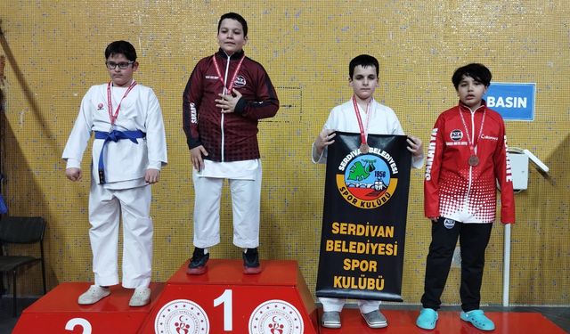 Serdivanlı Karatecilerden Büyük Başarı: 25 Madalya