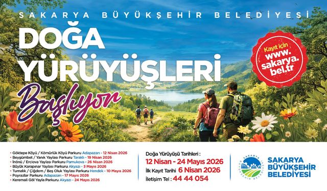 Sakarya’da doğa tutkunlarının beklediği takvim geldi
