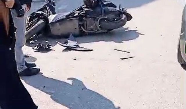 Ani dönüş kazaya neden oldu: 1 kişi yaralandı