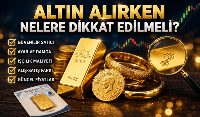 Altın Alırken Nelere Dikkat Edilmeli?