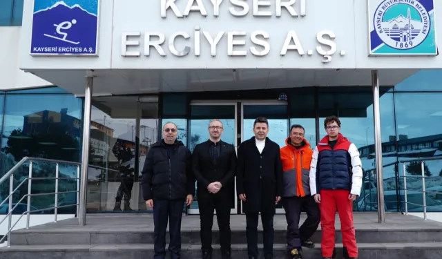 Bakan Yardımcısı Boyraz Erciyes Kayak Merkezi’nde İncelemelerde Bulundu