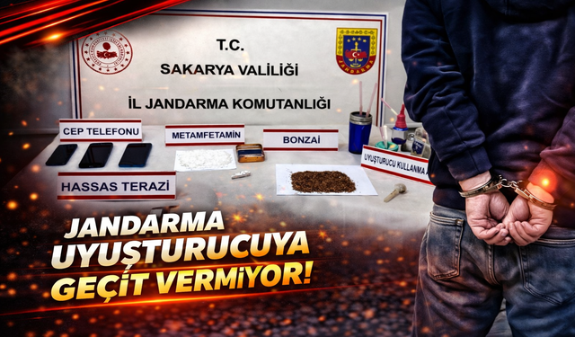 Jandarma uyuşturucuya geçit vermiyor!
