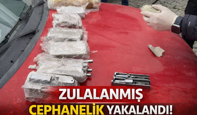 Hendek’te Araçta Zulalanmış 1.460 Silah Parçası Ele Geçirildi