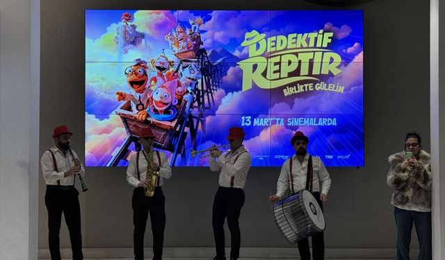 'Dedektif Reptır: Birlikte Gülelim' filminin galası yapıldı