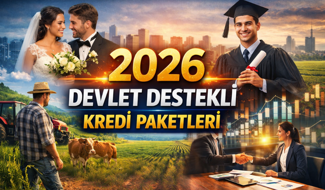 2026 Devlet Destekli Kredi Paketleri Neler?