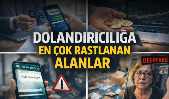 En Çok Dolandırıcılık Yapılan Alanlar Belli oldu