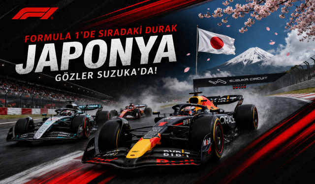 Formula 1'de sıradaki durak Japonya