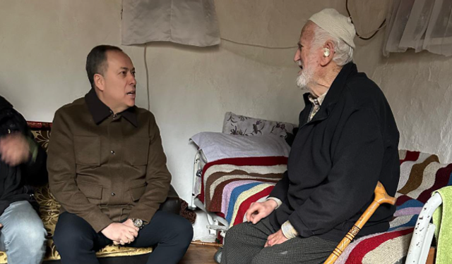 Vekil Kaya hane ziyaretlerine devam ediyor