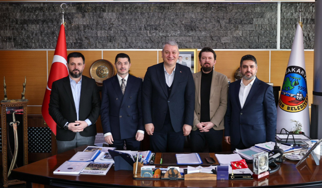 Serdivan Belediyesi’nde Bosna-Hersek Heyeti Ağırladı