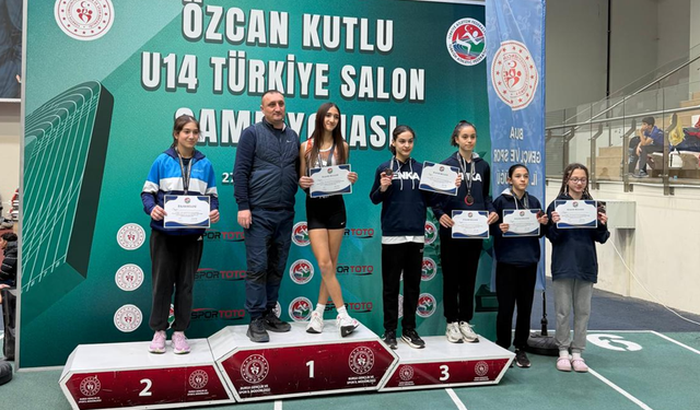 Sakaryalı atletlerden Türkiye Şampiyonası’nda büyük başarı