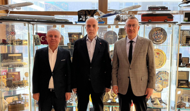 Başkan Işıksu’dan Ankara’da Sendika Ziyareti