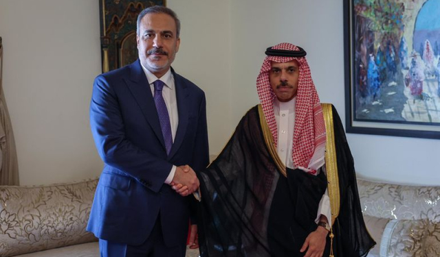 Bakan Fidan, Suudi Mevkidaşı Bin Ferhan ile Görüştü