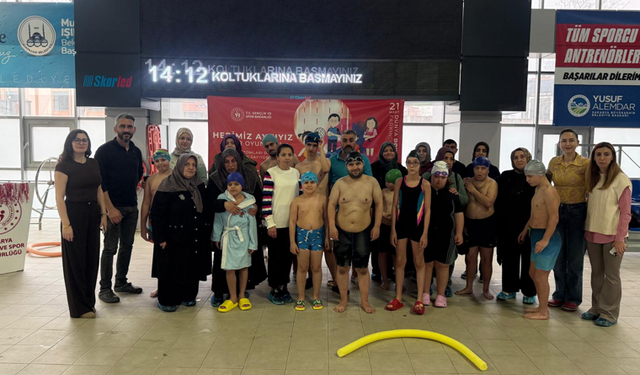 Adapazarı’nda Anlamlı Etkinlik: Özel Sporcular Olimpik Havuz’da Buluştu