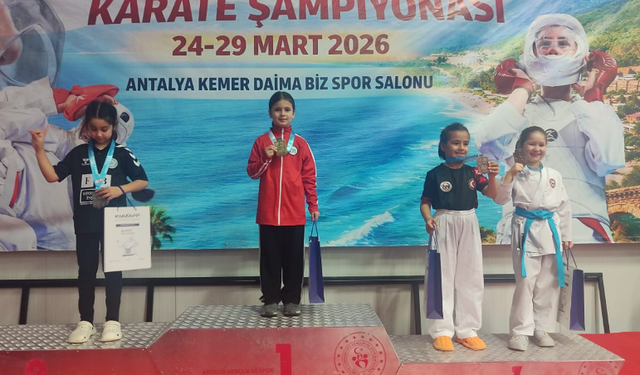 Türkiye Şampiyonası’nda 5 Madalya