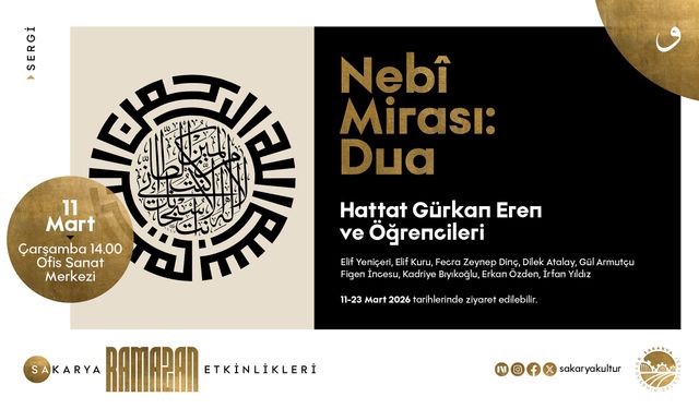 Hattın ve duanın buluştuğu sergi kapılarını açıyor