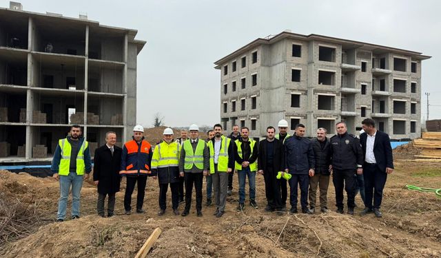 Hendek’te TOKİ Konutlarında İnceleme: 441 Konut ve 10 Dükkan Yapılıyor