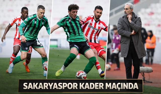 Sakaryaspor kader maçında: Serikspor deplasmanında kritik randevu