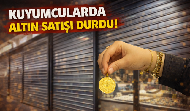 Kuyumcularda altın yok!