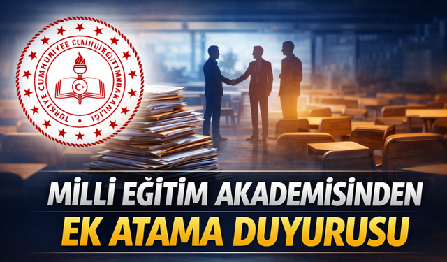 Sözleşmeli Eğitim Personeline Ek Atama Geliyor