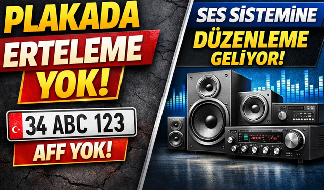 APP plakada erteleme yok ses sitemine ise düzenleme geliyor