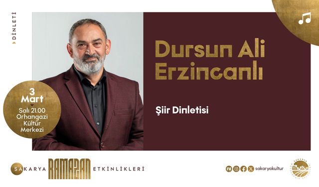 Ramazan takvimine Dursun Ali Erzincanlı konuk oluyor