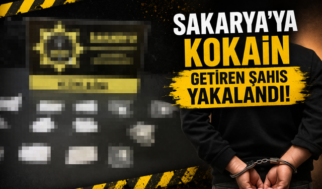 Sakarya’da Narkotik Operasyonu: Otoyolda Yakalandı, Tutuklandı
