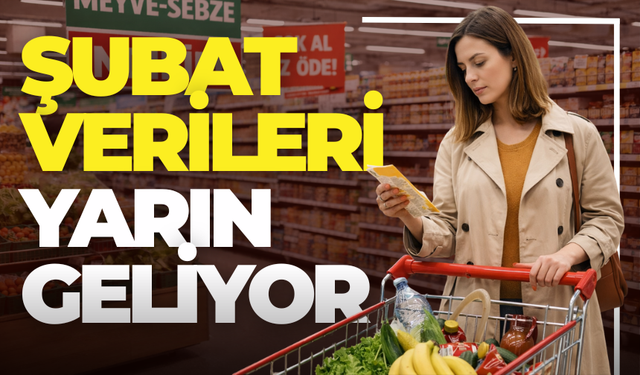 Gözler Yarın Açıklanacak Veride: Şubat Enflasyon Rakamları Bekleniyor