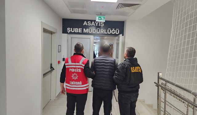 Tekirdağ'da farklı suçlardan aranan 37 zanlı tutuklandı