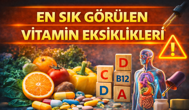 En Sık Görülen Vitamin Eksiklikleri ve Vücuttaki Etkileri