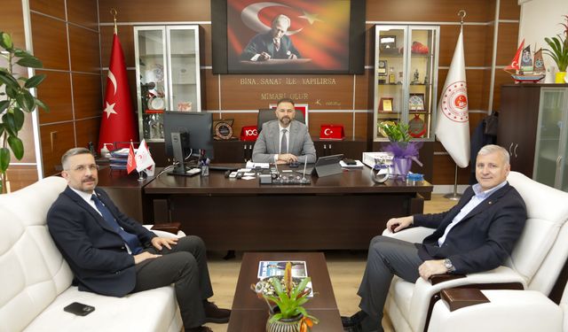 SATSO’dan İl Müdürü Kuyumcu’ya Ziyaret: Gündem Kentsel Dönüşüm ve Çevreye Duyarlı Üretim