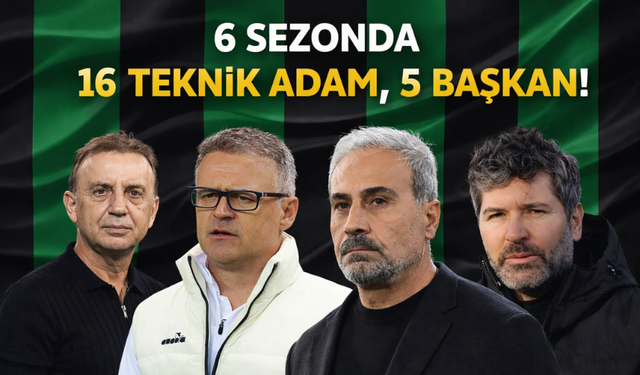 6 sezonda 16 teknik adam, 5 başkan: 15 senelik Sakaryaspor serüveni