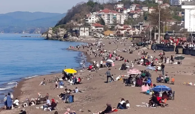 Akçakoca'da sahiller hareketlendi