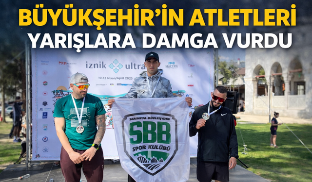 Büyükşehir’in atletleri yarışlara damga vurdu