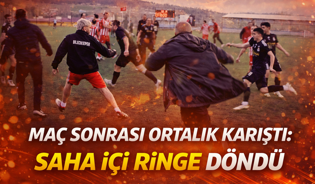 Maç Sonrası Ortalık Karıştı: Saha İçi Ringe Döndü