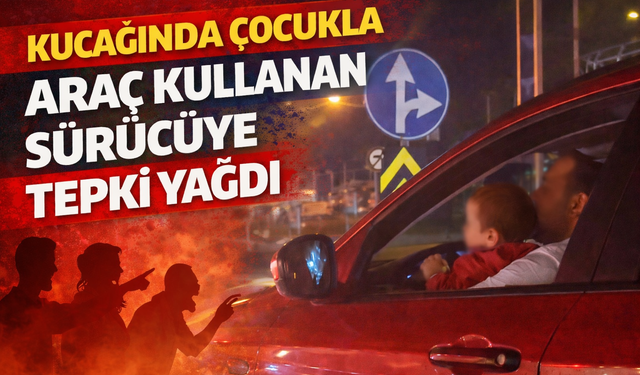 Trafikte pes dedirten görüntü!