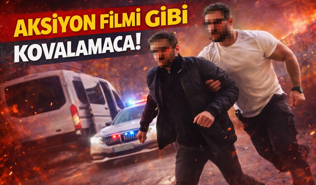 Aksiyon filmi gibi kovalamaca:  20 gram metanfetamin ele geçirildi