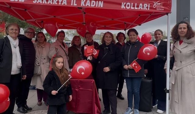 CHP İl Kadın Kolları’ndan “Umut Çadırı” etkinliği