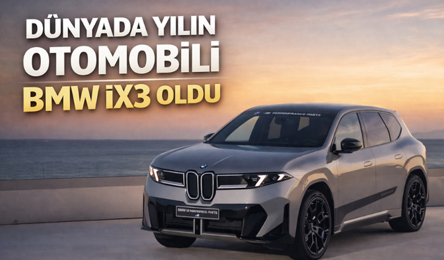 Yılın otomobili X3 oldu