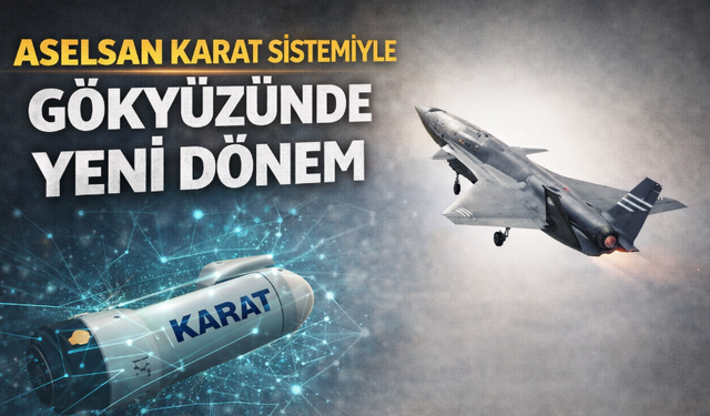 KIZILELMA gökyüzünde test uçuşu yaptı