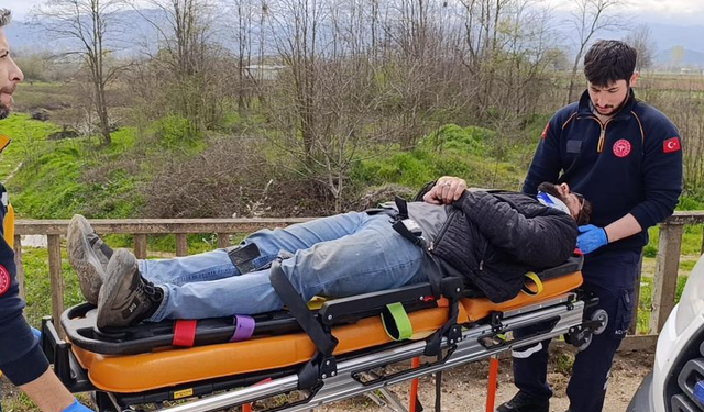 Köprü üstünde feci kaza!