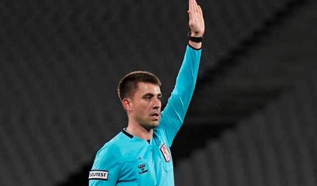 Maçın hakemi Batuhan Kolak!