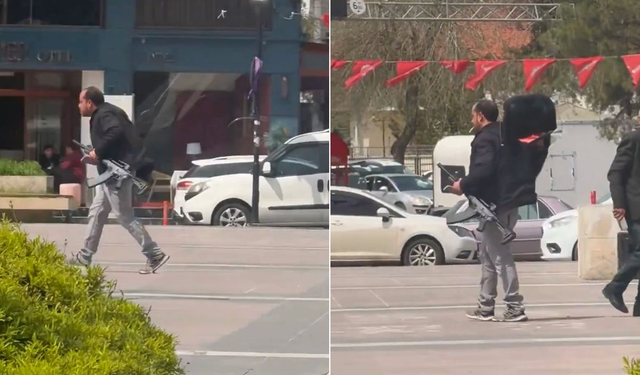 Diyarbakır’da Silahlı Panik!