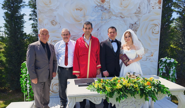 Hilal Arslan ile Burak Keskin Dünyaevine Girdi