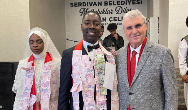 Hassan ile Mazaa çiftinin mutlu günü