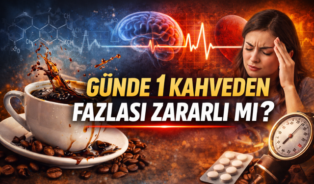 Günde 1 Kahveden Fazlası Zararlı Mı?