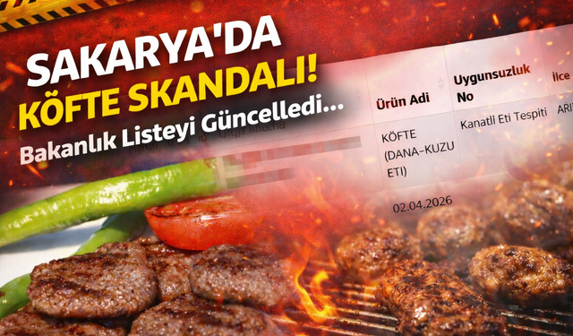 Sakarya’da köfte skandalı: Dana ve kuzu diye kanatlı eti sattılar