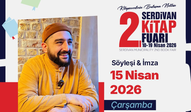 Serdivan Kitap Fuarı’nda Söyleşi ve Atölye Coşkusu Sürüyor