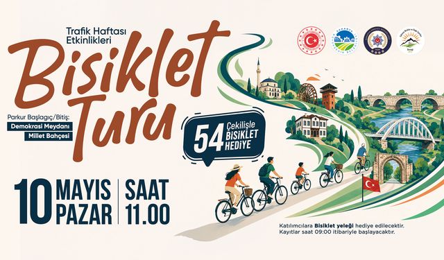 Trafik Haftası’nda pedallar güvenli ulaşım için dönecek