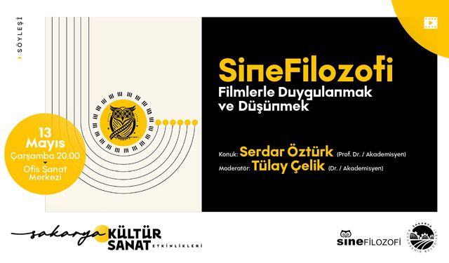 Büyükşehir’in Mayıs Kültür Takviminde “Sinefilozofi” Söyleşisi